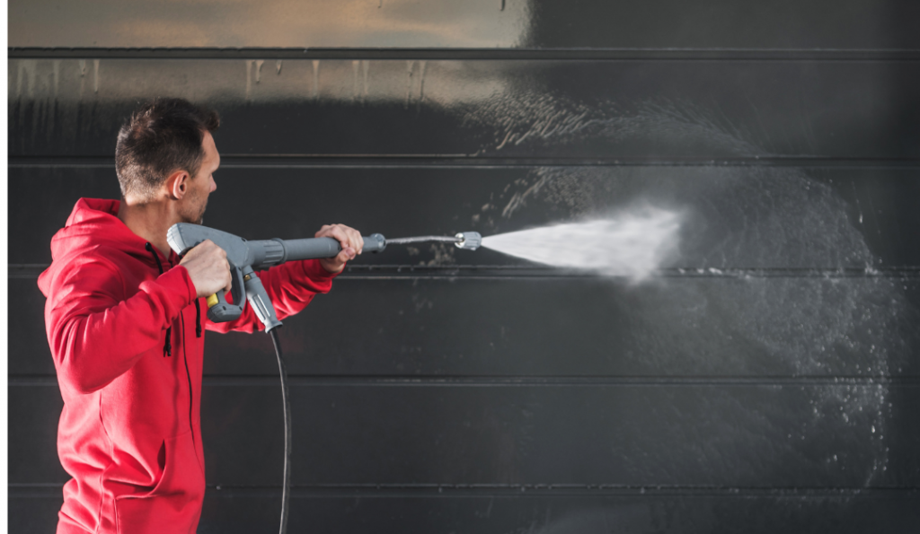 pressure washing